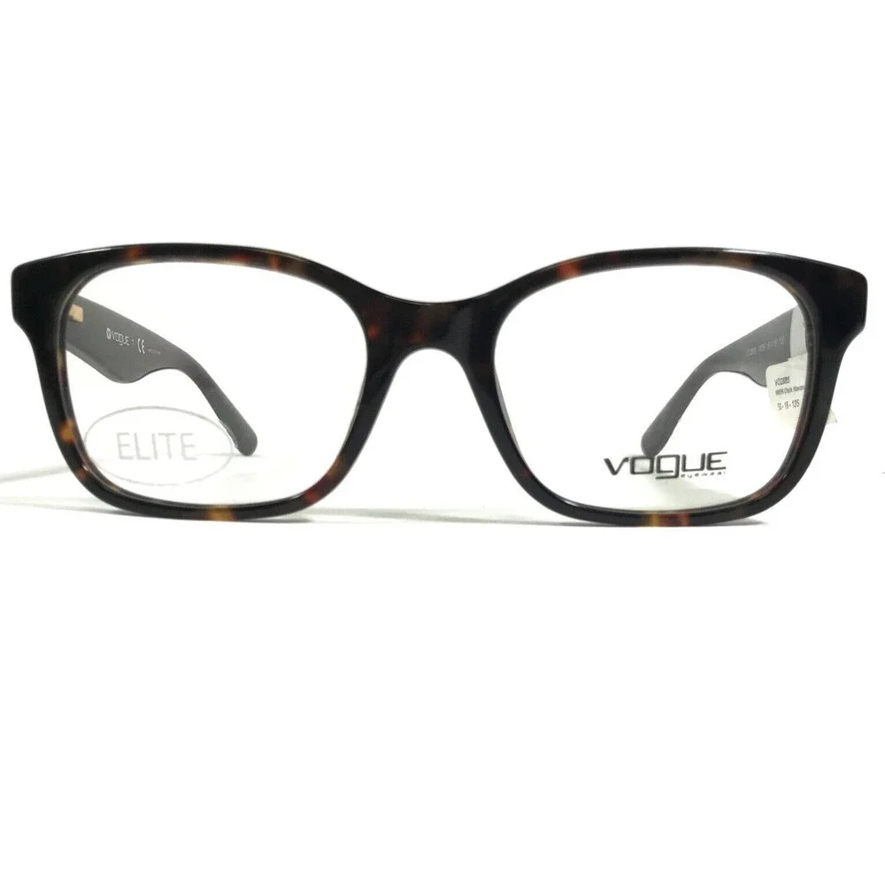 Vogue Eyeglasses Frames VO2885 W656 Brown Tortoise Square Full Rim 50-18-35